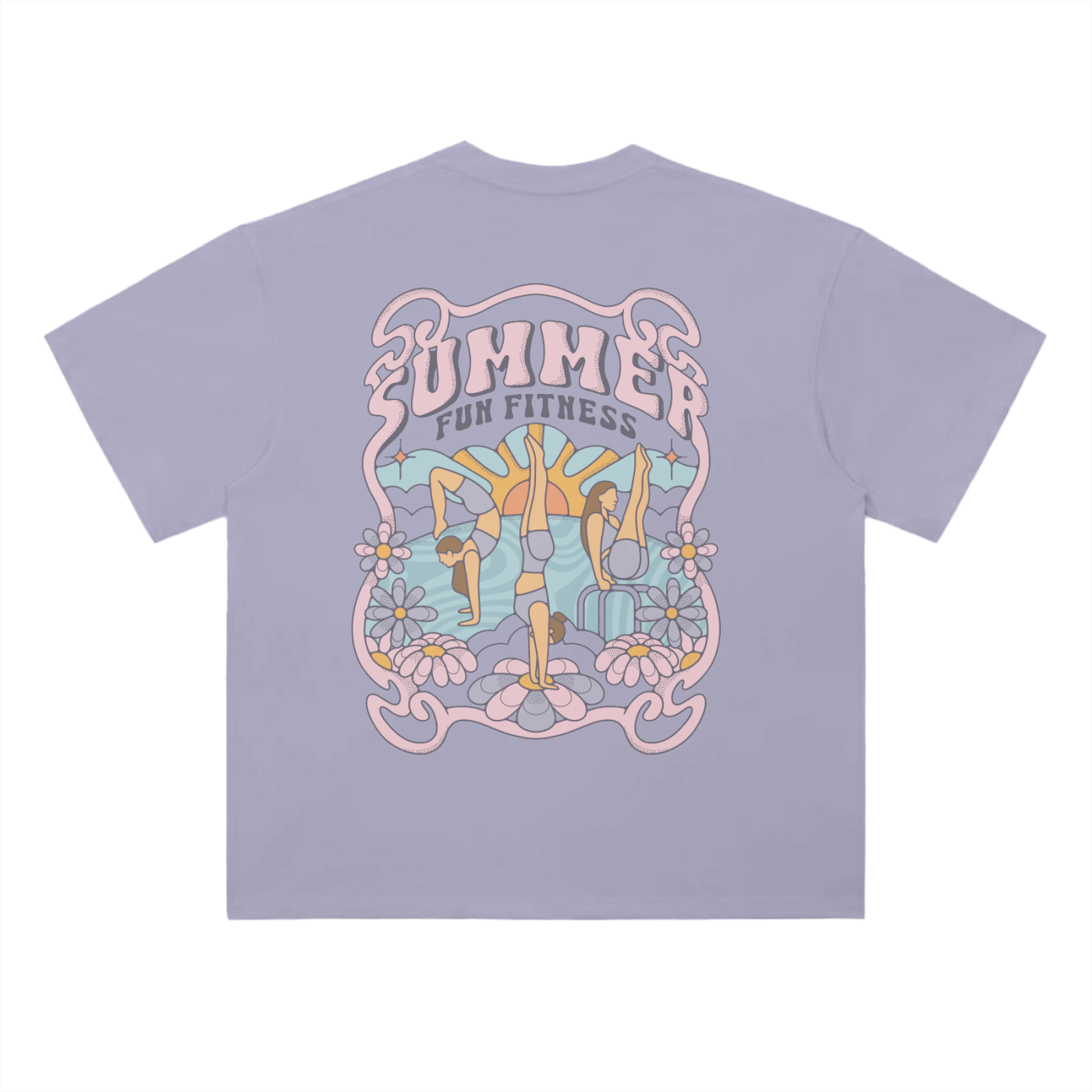 Calisthenics Women Purple T-Shirt